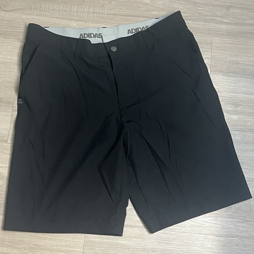 Adidas Ultimate365 Men's 34 Black Golf Shorts Performance Stretch